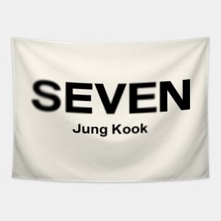 SEVEN Jungkook Tapestry