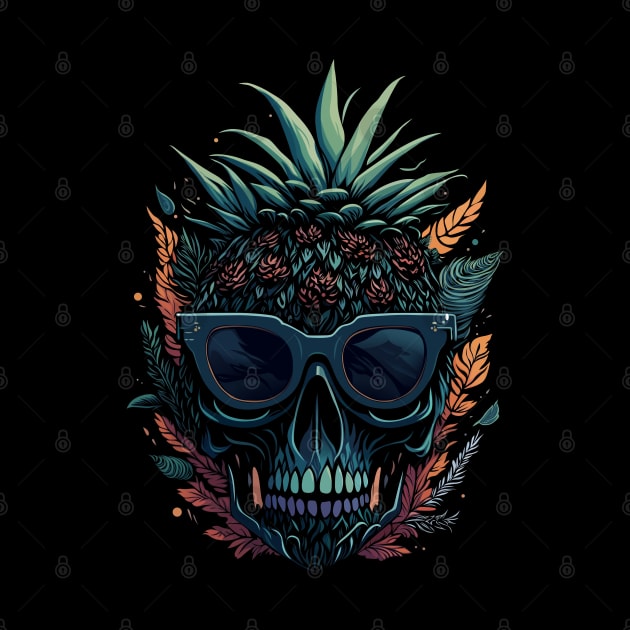 Summer Skull Head by bobyberto