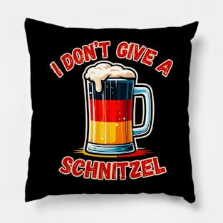 I don't give a schnitzel Pillow