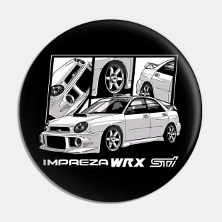 Impreza WRX STI Bugeye, JDM Pin