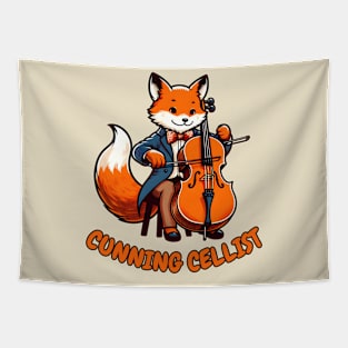 cello fox Tapestry