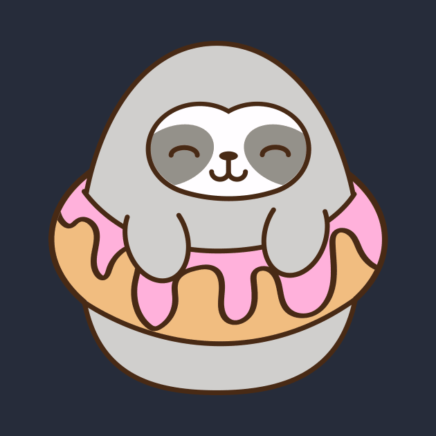 Sloth Donut by mintcorner