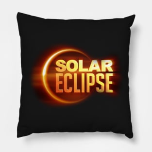 solar eclipse Pillow