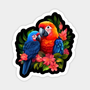 Macaw Mothers Day Magnet