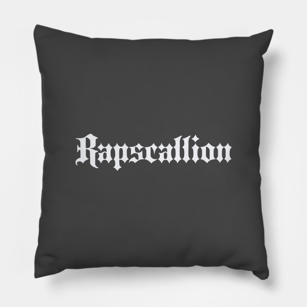 Rapscallion Pillow by Aunt Choppy