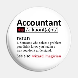 Accountant Definition Pin