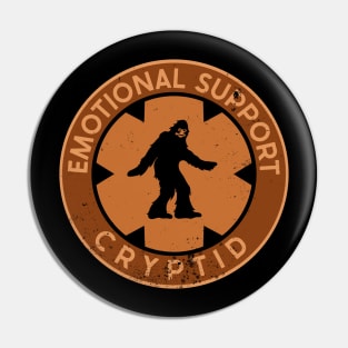 Emotional Support Bigfoot Pin