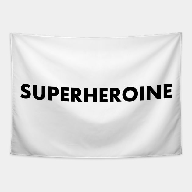 superheroine Tapestry by ALLAMDZ