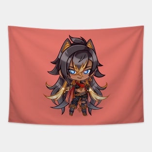 Dehya chibi Tapestry