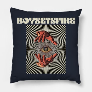 Hand Eyes Boysetsfire Pillow