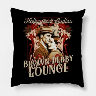 Hollywood Studios Brown Derby Lounge Bar and Drinks Pillow