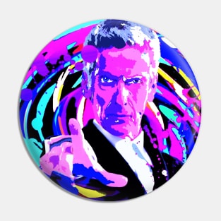 swirl 12th Doctor Pin