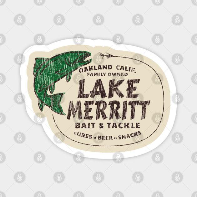 Lake Merritt Bait & Tackle Magnet by mikelcal