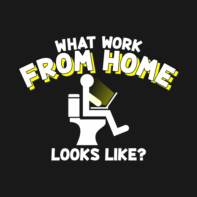 What Work From Home Looks Like by LetsBeginDesigns