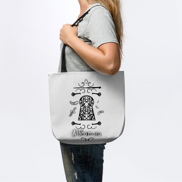 Unlocking Charm Harry Potter Tote Teepublic