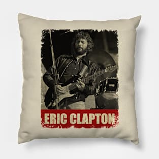 Eric Clapton - NEW RETRO STYLE Pillow