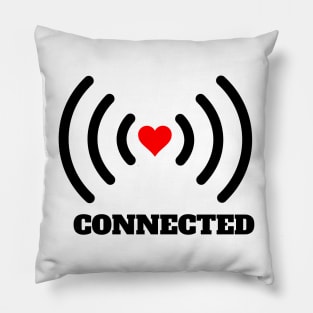 couples connected Pillow