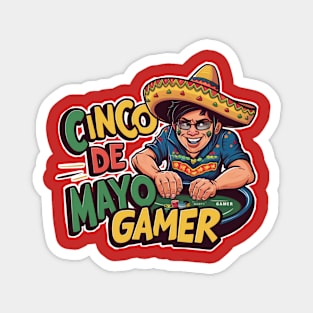 Cinco de mayo gamer Magnet