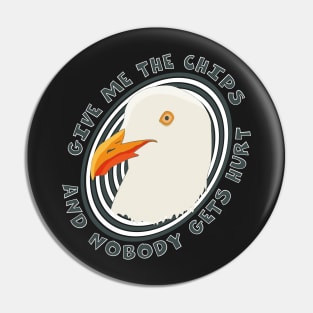 Eat like a seagull Pin