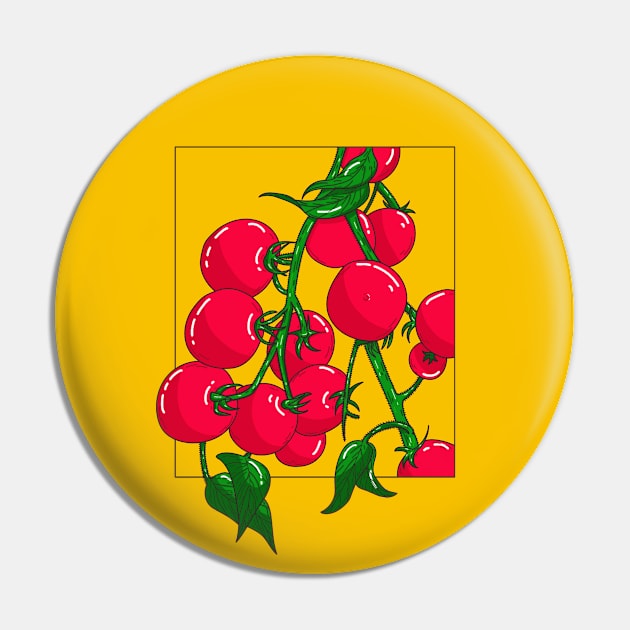 Tomato plant Pin by Inkpoof