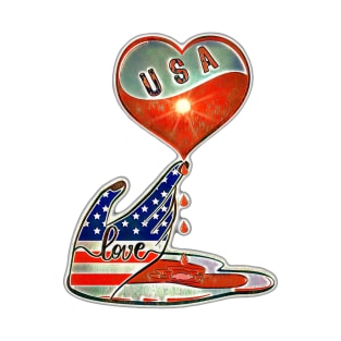 USA Love Patriotism 2020 T-Shirt