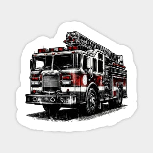 Fire Truck Magnet