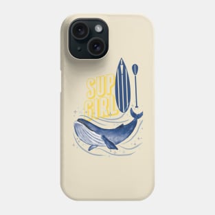 Sup board girl Phone Case