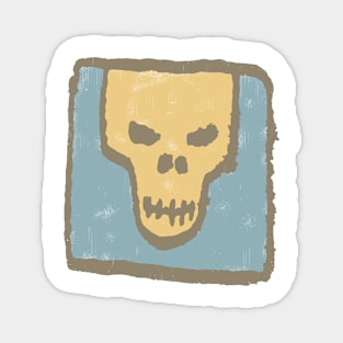 Skull Icon - Logo Magnet