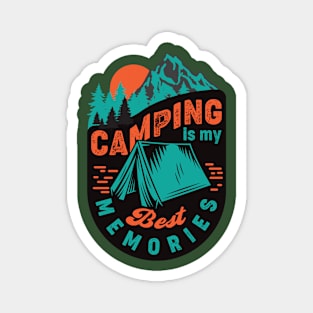 Camping memories Magnet