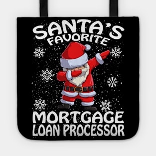 Santas Favorite Mortgage Loan Processor Christmas Tote