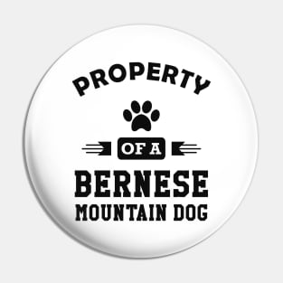 Bernese mountain dog - Property of a bernese mountain dog Pin