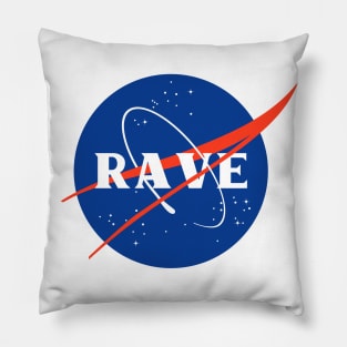 Rave NASA Logo Pillow