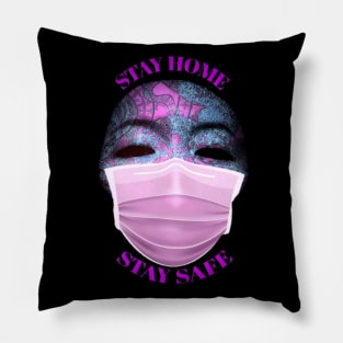 Stay at home stay safe Pillow