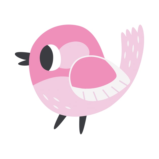 Little Pink Bird 3 by clairestamper