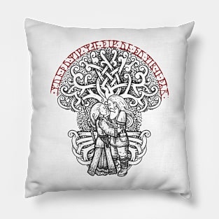 Viking lovers Pillow