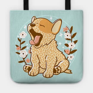 Sleepy Red Heeler Puppy Tote