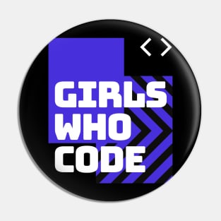 Girls Who Code Pin