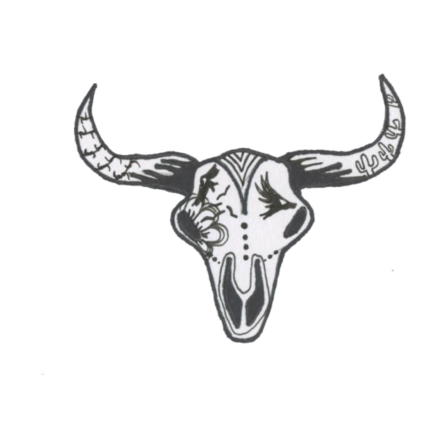 Bull Skull by Bollocks