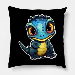 Cute Iguana - Iguana Mom Funny Iguanas Pillow