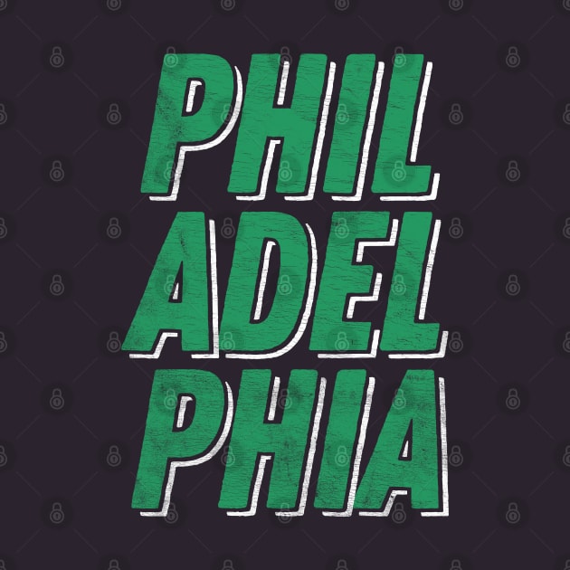 Philadelphia  // Retro Typography Design by DankFutura