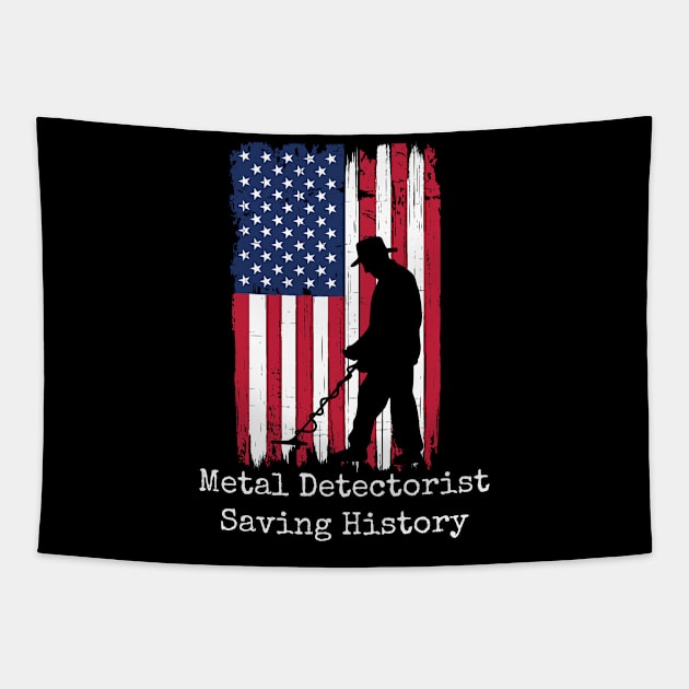 Metal Detector Tapestry by DesignsbyBryant