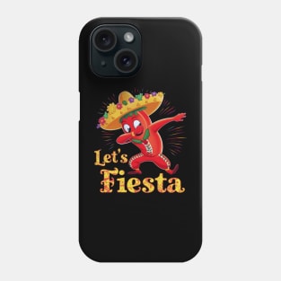 "Fiesta Pepper Dab: Cinco de Mayo Celebration" Phone Case