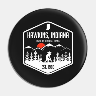 Visit Hawkins Pin