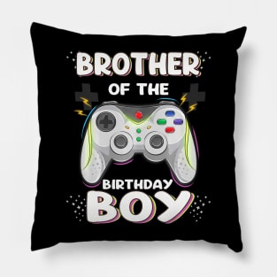 Brother of the Birthday Video Game Pillow
