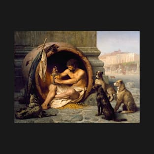 Diogenes by Jean Leon Gerome T-Shirt