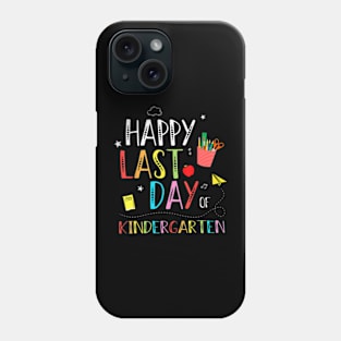 Happy Last Day Of Kindergarten Hello Summer Graduation Gifts T-Shirt Phone Case