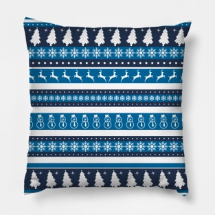 Christmas Themed Wrapping Paper Pattern Pillow