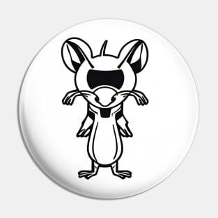 Funny Rat Pin