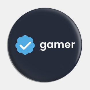 Verified Check - Verified Gamer Pin