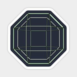 gmtrx lawal v6 skeletal Rhombicuboctahedron Magnet